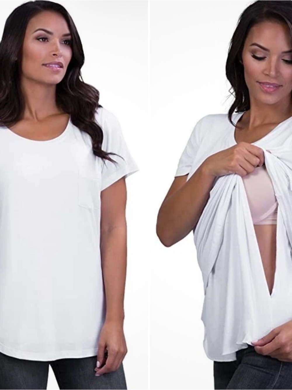 Belly Bandit Women's Discreet Nursing Short Sleeve Tee